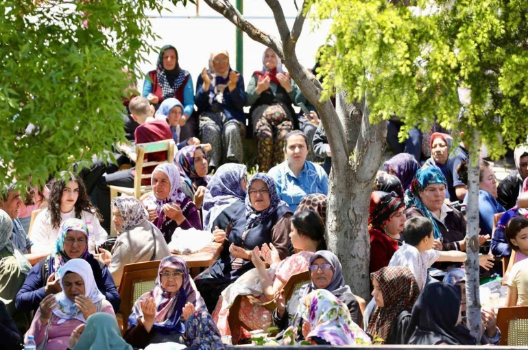 Güllüce Köyü’nde geleneksel yağmur duası yapıldı