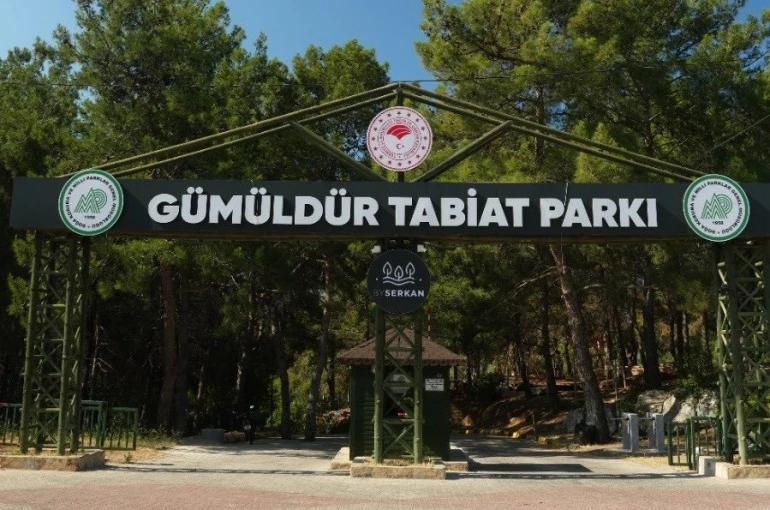 Gümüldür Tabiat Parkı 3 yıl aradan sonra kapılarını yeniden açtı