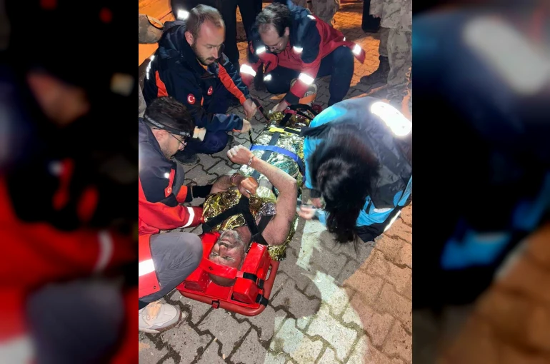 Gümüşhane’de kayıp şahıs dere yatağında sağ olarak bulundu