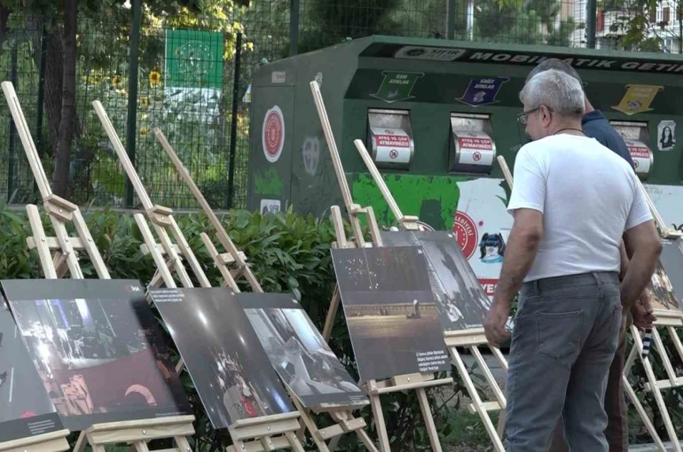 Gürsu’da 15 Temmuz’un unutulmaz kareleri vatandaşlarla buluştu