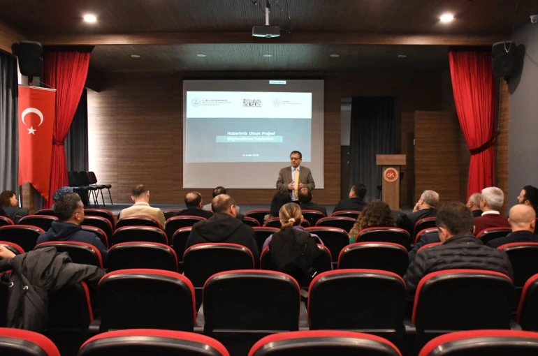 ’Haberimiz Olsun Projesi’ kapsamında toplantı yapıldı