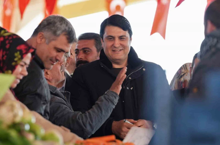 Hacıbaba pazar yeri açıldı