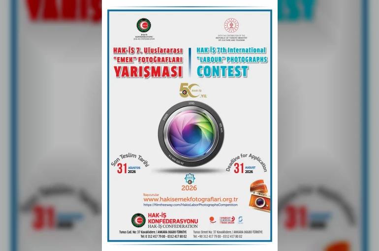 HAK-İŞ Uluslararası Emek Fotoğrafları Yarışması başladı