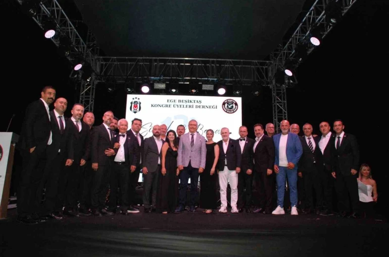 Hakan Daltaban, Ege Beşiktaş Kongre Üyeleri Derneği’nin düzenlediği geceye katıldı