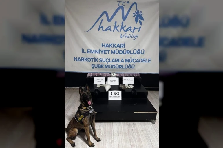 Hakkari’de 26 kilo 530 gram uyuşturucu ele geçirildi