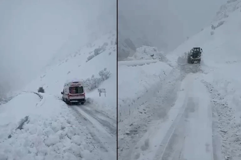 Hakkari’de 7 aylık bebek için çığlar aşıldı