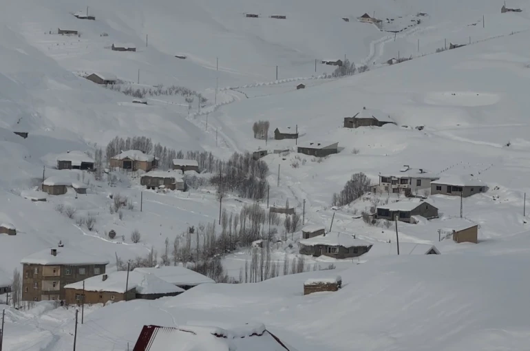 Hakkari’de kar yağışı: 229 yerleşim yerinin yolu kapandı
