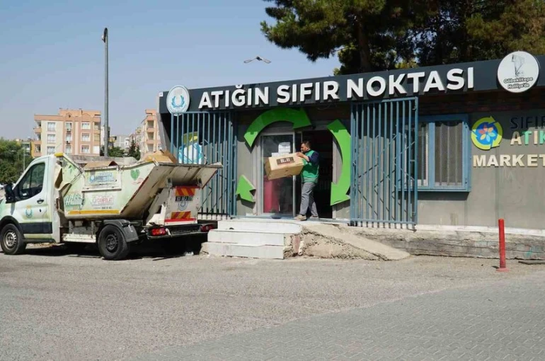 Haliliye Belediyesi sıfır atık marketleri ile geri dönüşümde fark oluşturuyor