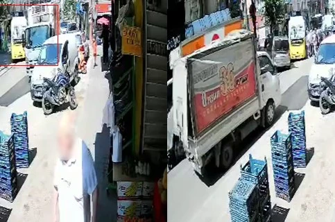 Halk otobüsü tali yoldan çıkan otomobille çarpıştı