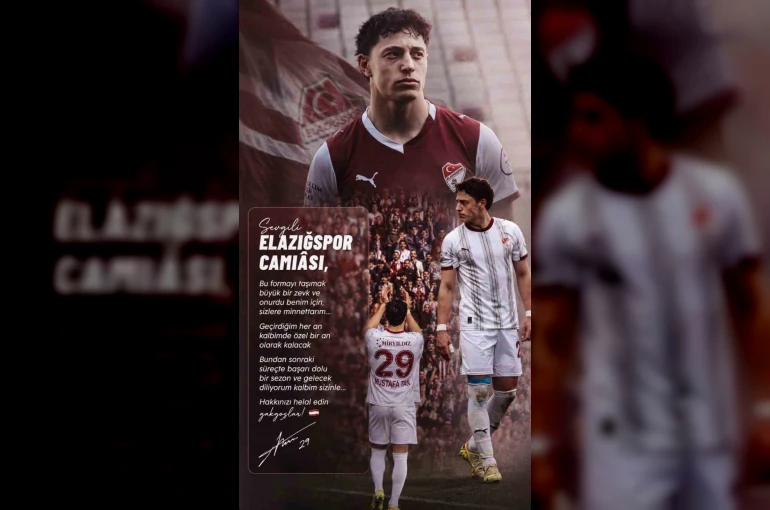 Haluk Mustafa Tan, Elazığspor’a veda etti