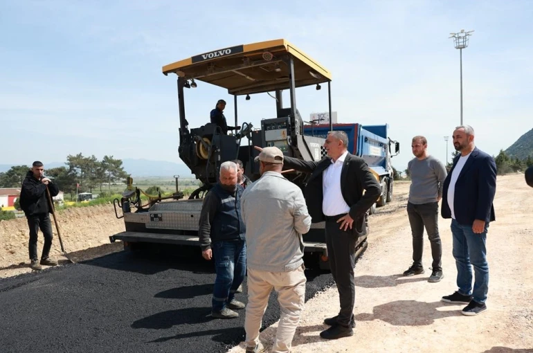 Hamalın Kırı Piknik Alanına güvenli ulaşım için yeni yol