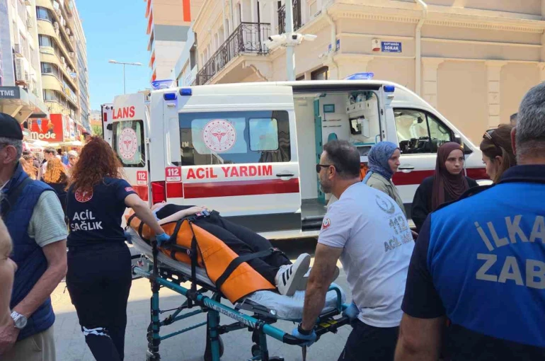 Hamile kadın ATM’de para çekerken baygınlık geçirdi