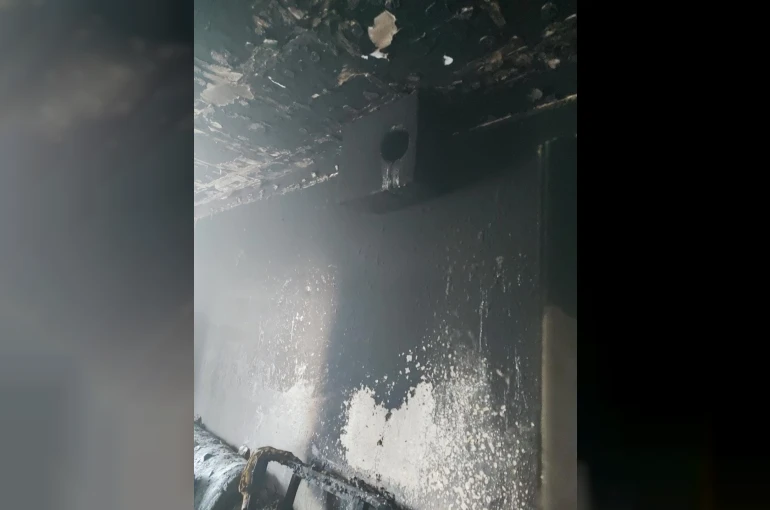 Hasköy’de ev yangını