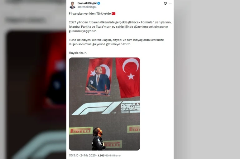 Hasret bitiyor Formula 1 geliyor: Başkan Bingöl’den "Hazırız" mesajı