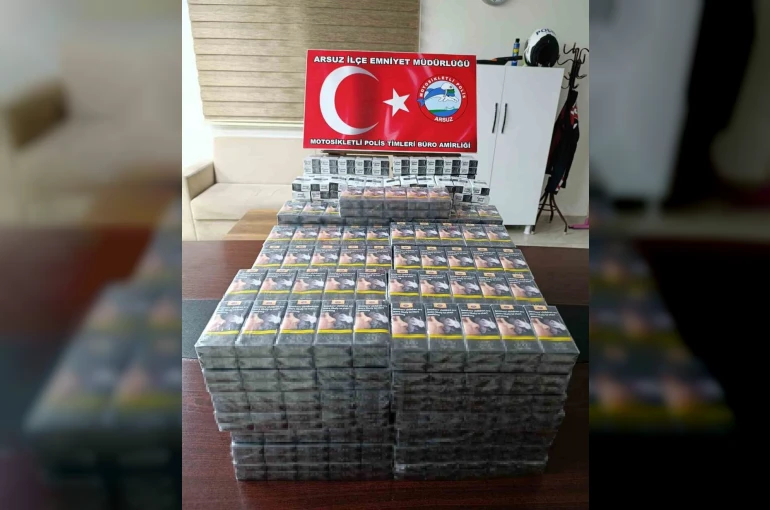 Hatay’da kaçak sigara operasyonu