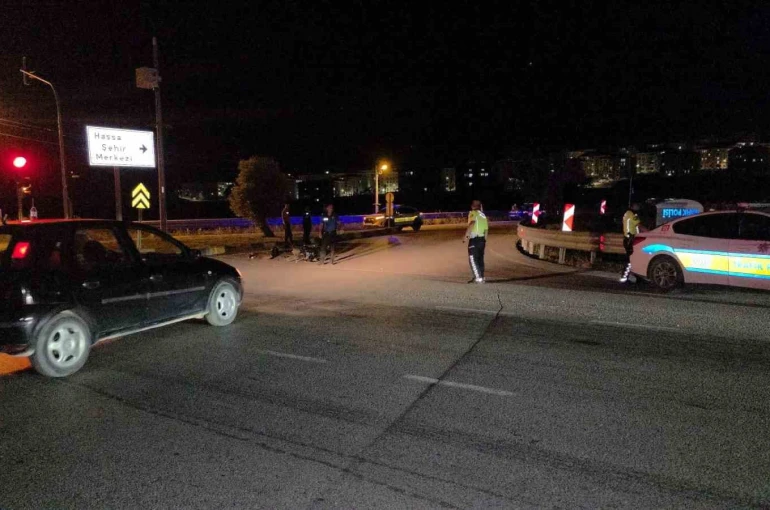 Hatay’da otomobil ile motosiklet çarpıştı: 1 ölü, 1 ağır yaralı
