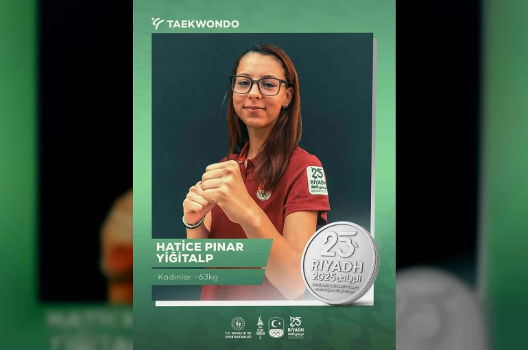 Hatice Pınar Yiğitalp’ten gümüş madalya