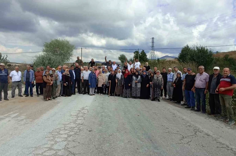 Havza’da taş ocağını genişletme planına mahalleli tepkisi