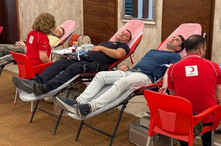 Hayat kurtaran kampanyaya AOSB’den güçlü katılım