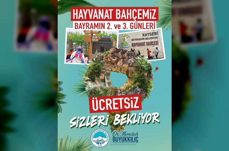 Hayvanat Bahçesi bayramda ücretsiz