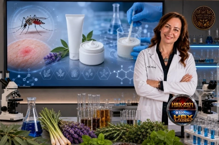 HBX Academy, aromatik bitkilerden sivrisineksavar krem formu geliştiriyor