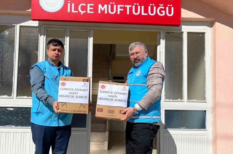Hisarcık Müftülüğü’nden ihtiyaç sahiplerine Ramazan yardımı