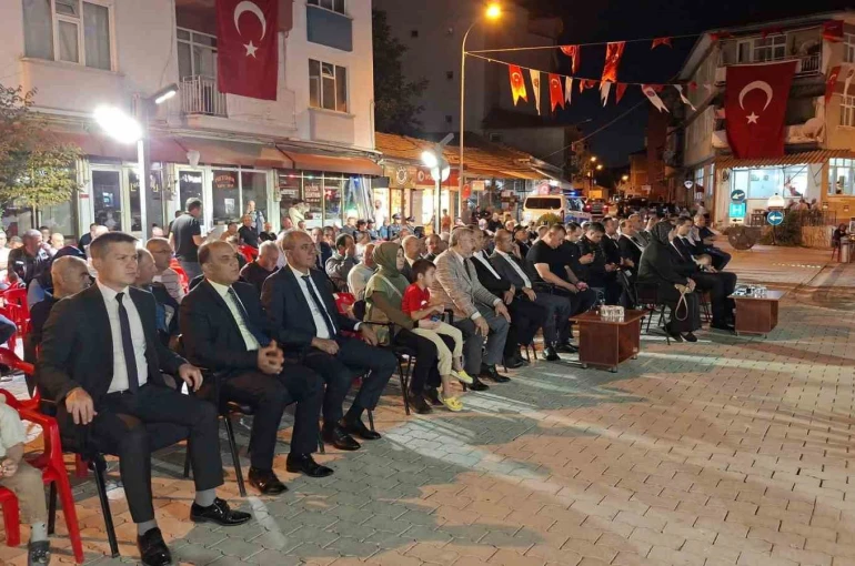Hisarcık’ta 15 Temmuz Demokrasi ve Milli Birlik Günü programı düzenlendi