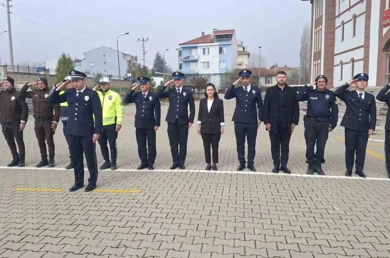 Hisarcık’ta Türk Polis Teşkilatı’nın 181. kuruluş yıl dönümü kutlandı