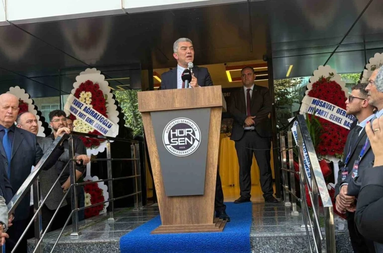 HÜR-SEN Konfederasyonu’nun yeni binasının açılışı gerçekleştirildi 