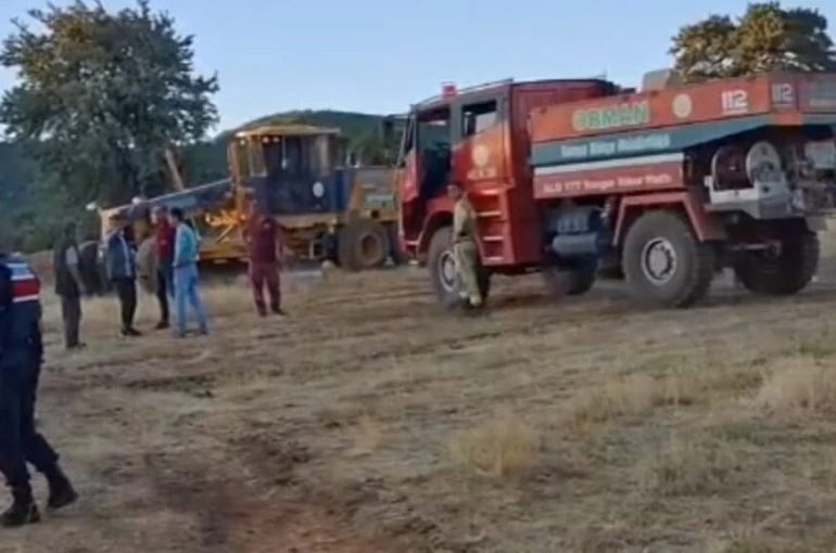 Hüyük’te yaylada çıkan yangın ormana sıçramadan söndürüldü