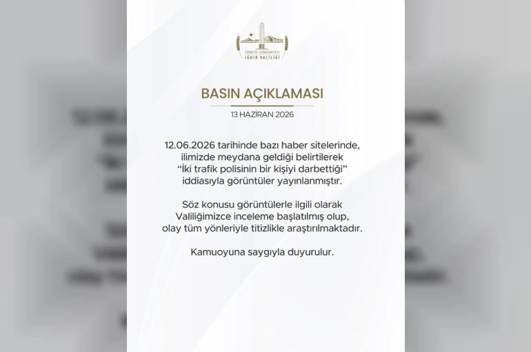 Iğdır Valiliği darp iddiasıyla ilgili soruşturma başlattı