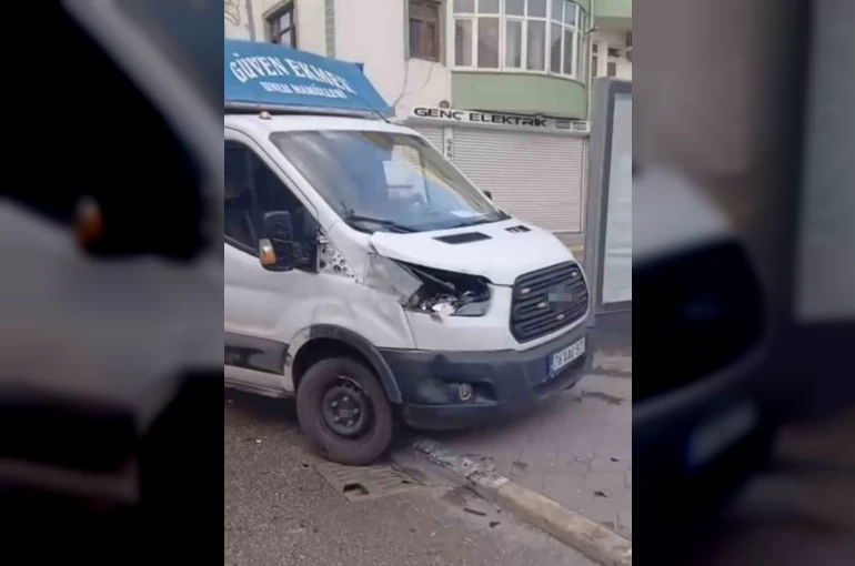 Iğdır’da maddi hasarlı kaza