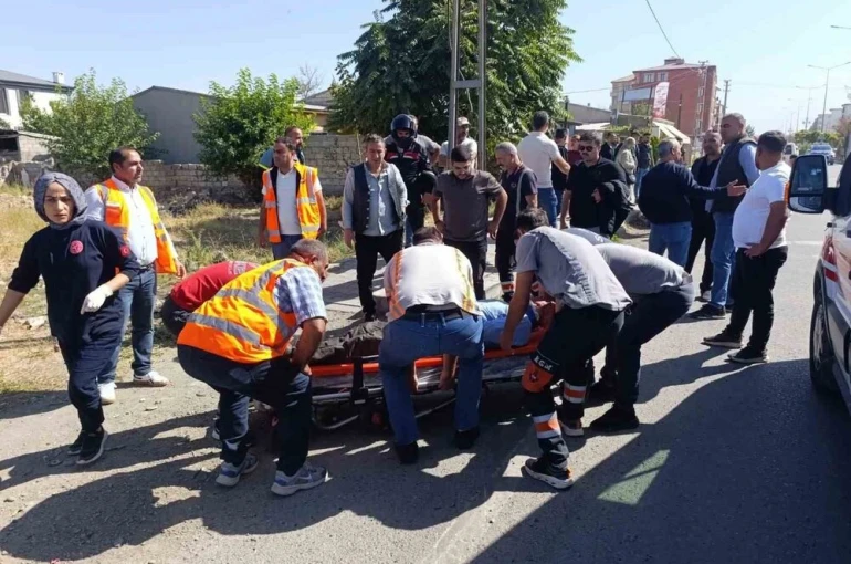 Iğdır’da meydana gelen kazada 3 kişi yaralandı