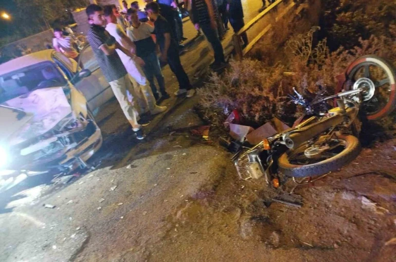 Iğdır’da otomobil ile motosiklet çarpıştı: 2’si ağır 3 yaralı