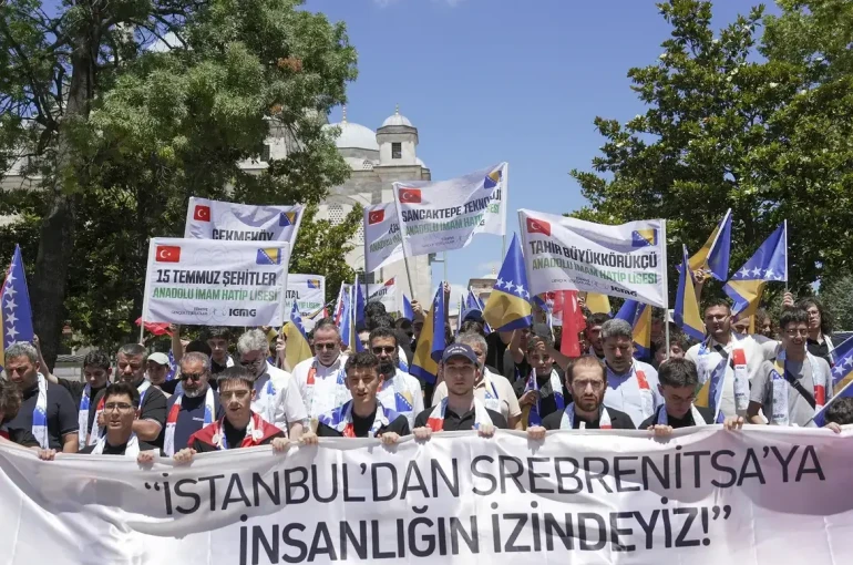 IGMG Türkiye Srebrenitsa Soykırımı için yola çıktı
