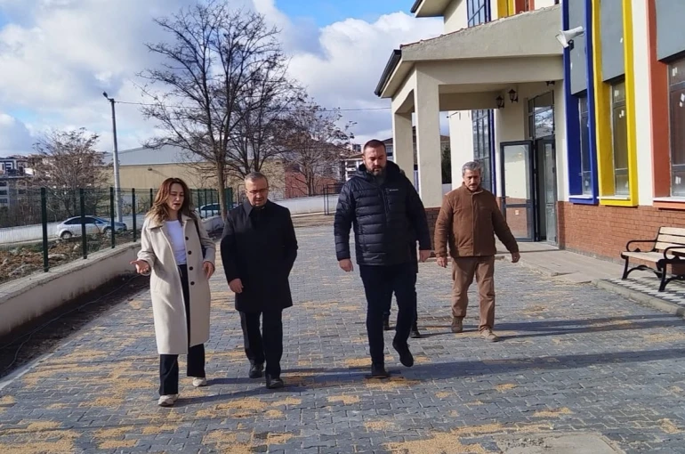 İl Millî Eğitim Müdürü Sinan Aydın’dan eğitim yatırımlarına yerinde inceleme