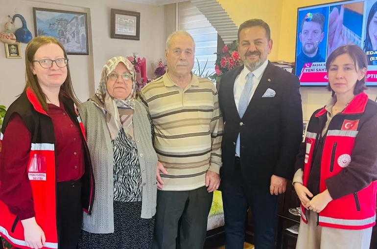 İl Müdürü Nejat İlhan’dan şehit annesi ve Kıbrıs gazisine anlamlı buluşma