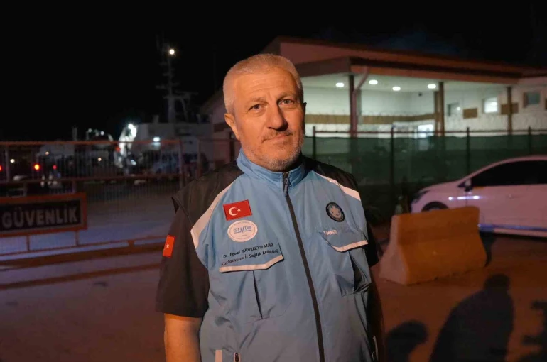 İl Sağlık Müdürü Yavuzyılmaz: "Bir yaralımıza gemide operasyonla göğüs tüpü takıldı"