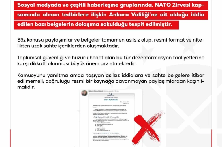 İletişim Başkanlığı, NATO Zirvesi tedbirlerine ilişkin iddiaları yalanladı