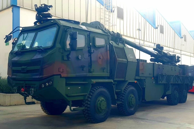 İlk T-155 TTA Entegre Panter Obüsü Kara Kuvvetleri envanterine girdi