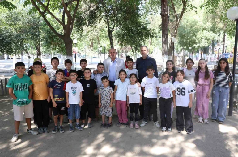 İncirliova’da Kur’an kursu öğrencileri Kültür Park’ta ağırlandı