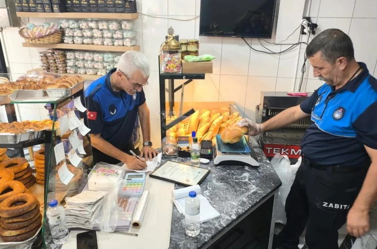 İnegöl Belediyesinden ekmek fırınlarına denetim