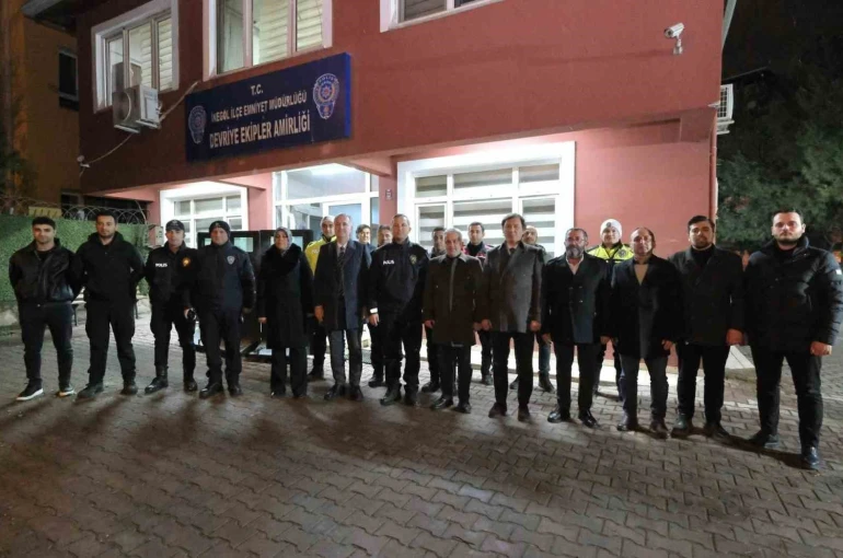 İnegöl protokolünden yeni yıl ziyaretleri