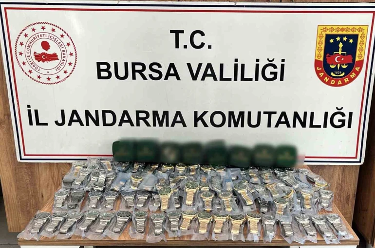 İnegöl’de ’Rolex’ operasyonu