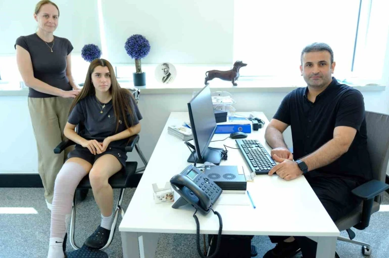 İngiltere’den gelen genç sporcuya Mersin’de başarılı operasyon