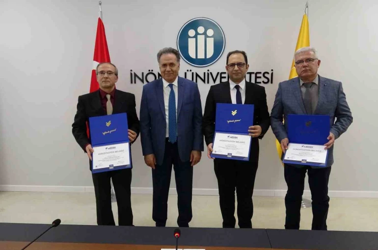 İnönü Üniversitesi’nde akreditasyon başarısı