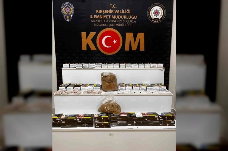 İş yerine yapılan operasyonda 12 bin adet dolu makaron bulundu