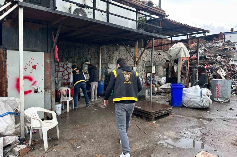 İskenderun ve Dörtyol’da hurdacılar denetlendi