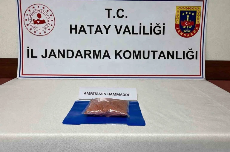 İskenderun’da Jandarmadan uyuşturucu operasyonu