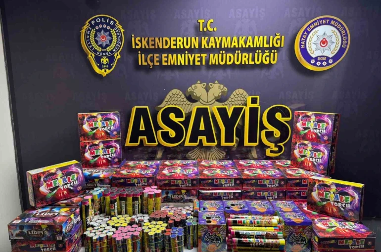 İskenderun’da patlayıcı madde satışı yapan işyerlerine denetim